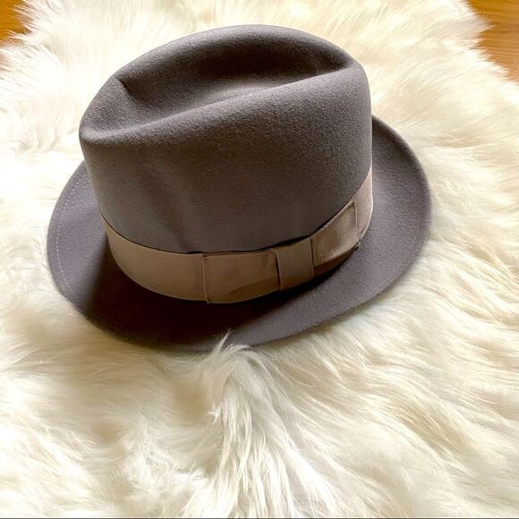 Ace My Spades Hat Low Rider Fedora in Gray size 7/56 - Picture 1 of 7